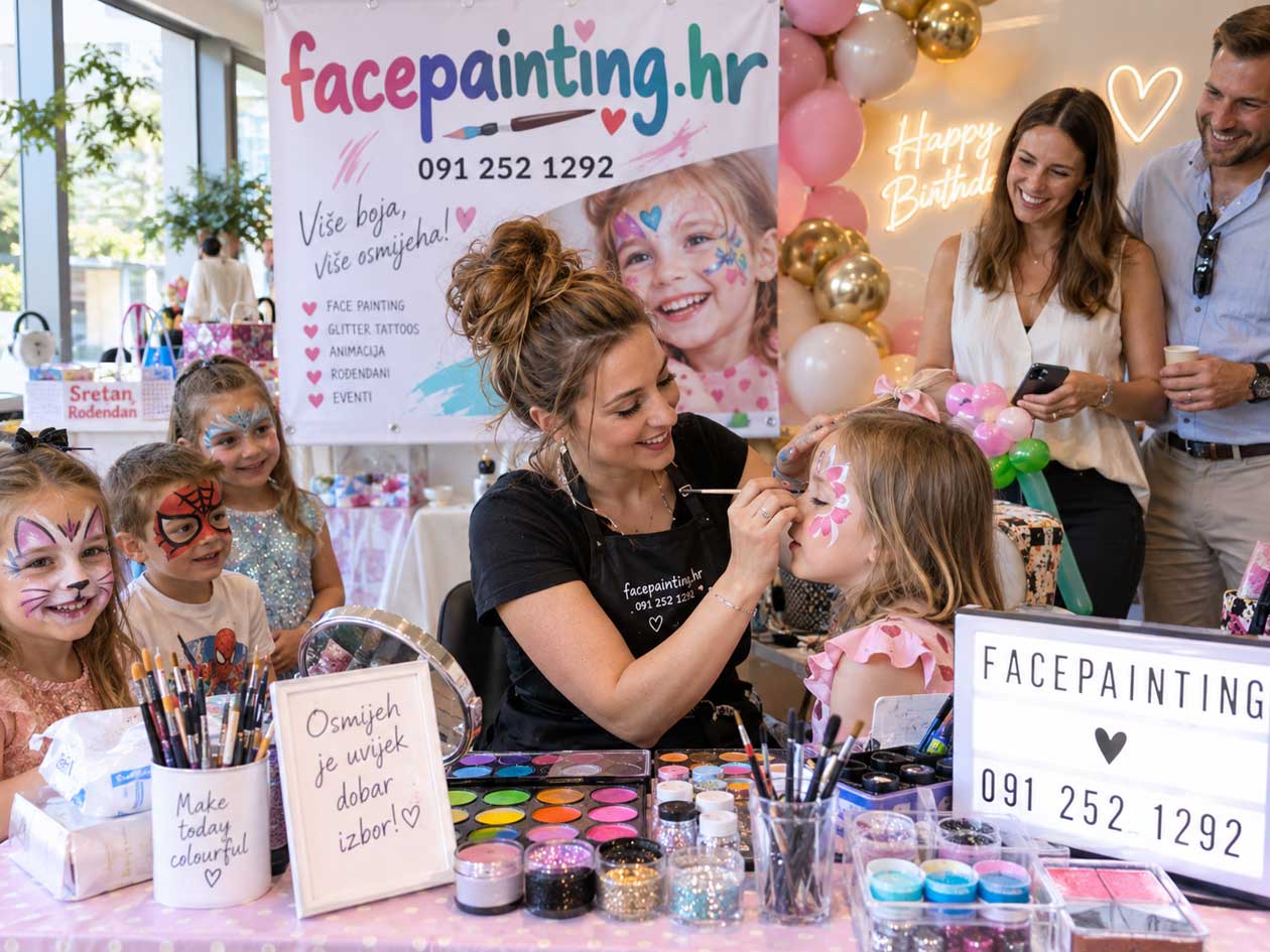 Face painting, oslikavanje lica, facepainting za djecu