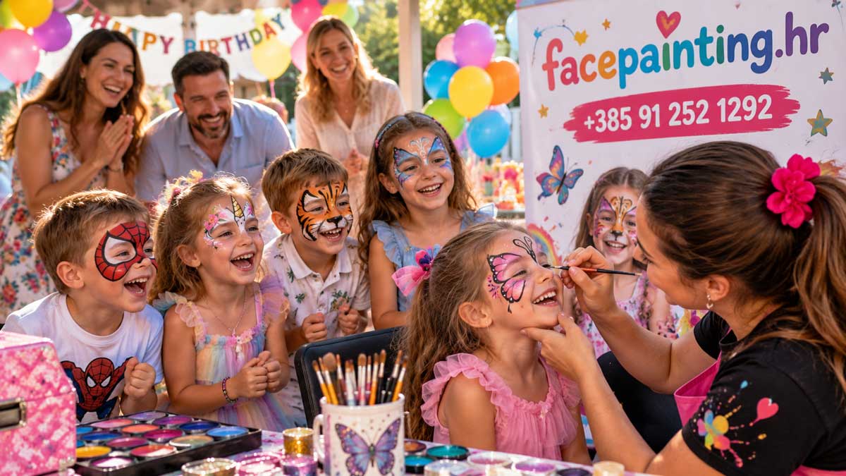 Face painting – profesionalno oslikavanje lica za djecu i odrasle